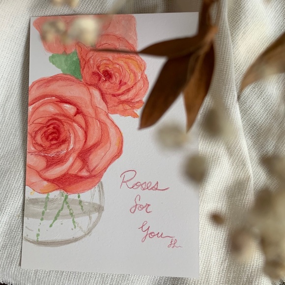 Drawing - Roses for you ❤️ - Picture 4 of 5